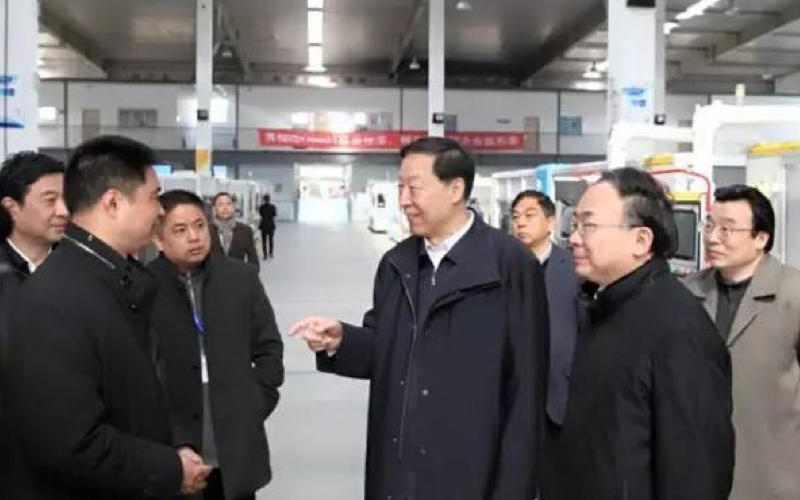 省委书记罗志军无锡新区调研，tyc5997太阳集团作为重点考察企业